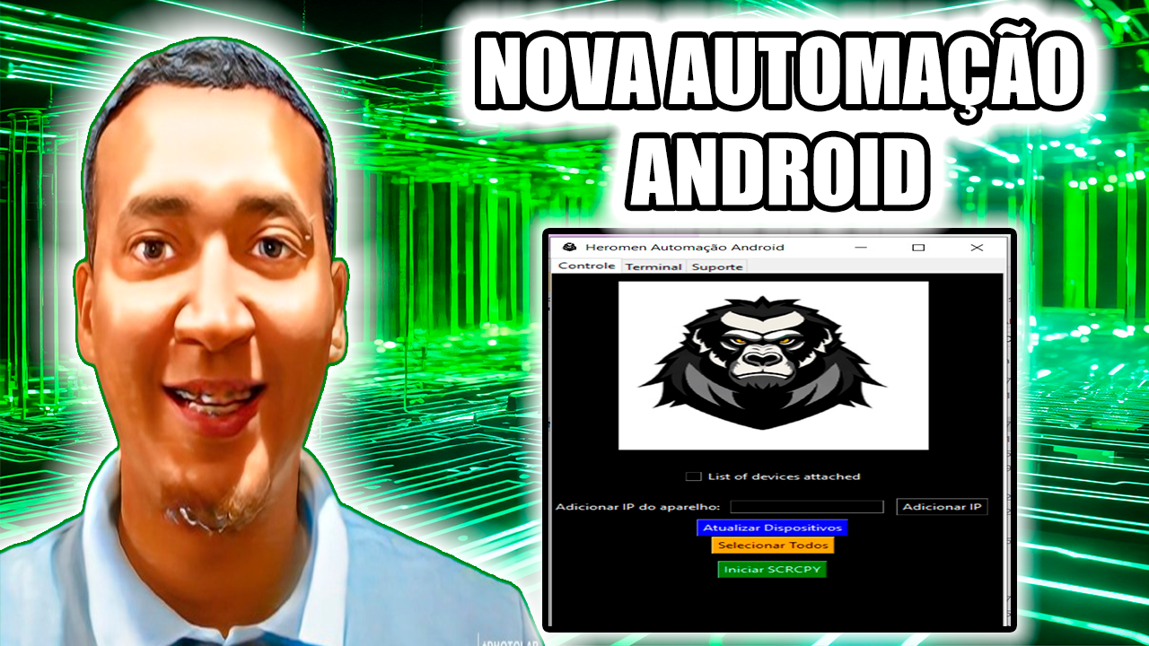Scrcpy Automação Heromen 1 Scrcpy Automação Heromen